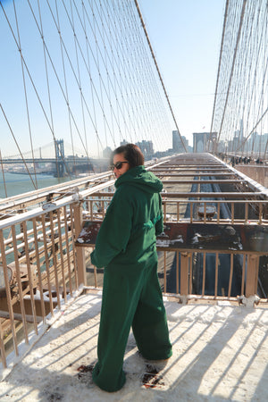 WIDE VERSATILE PANTS GREEN