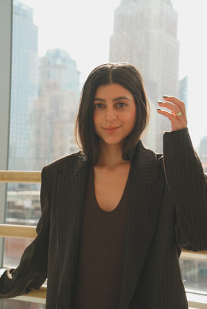 V BODYSUIT PROFESSIONAL BROWN