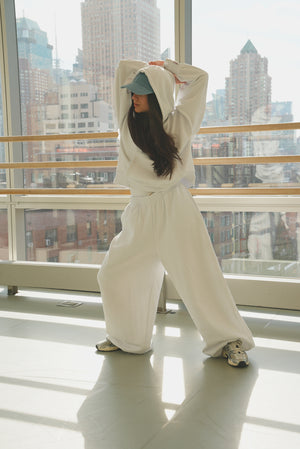 WIDE VERSATILE PANTS WHITE