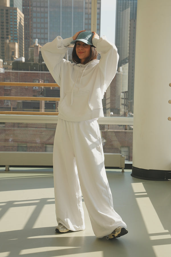 WIDE VERSATILE PANTS WHITE