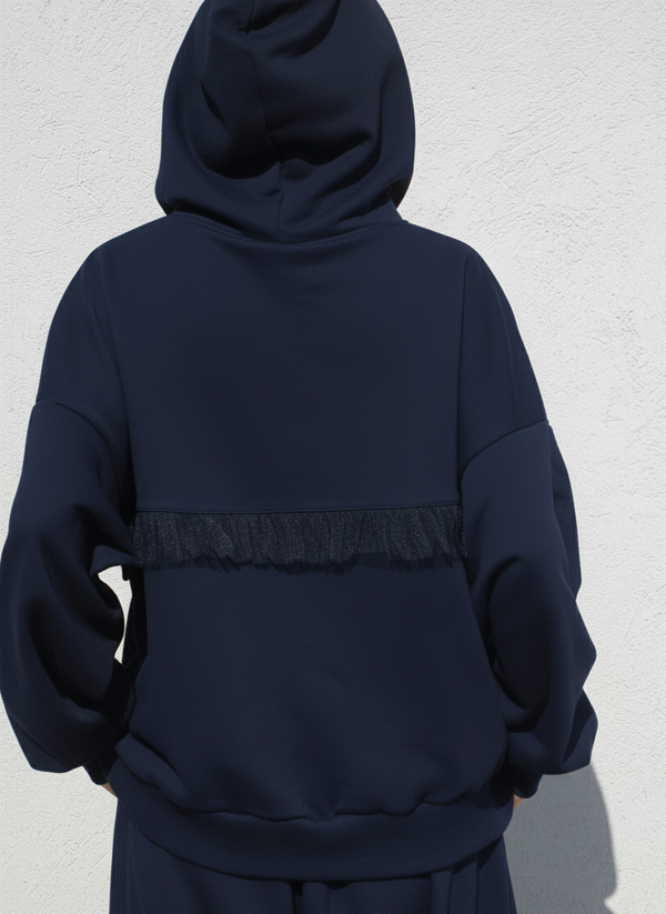 THE VERSATILE HOODIE NAVY