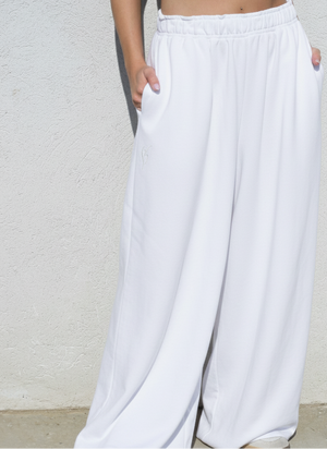 WIDE VERSATILE PANTS WHITE