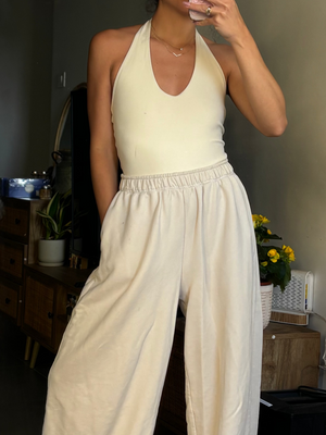 V BODYSUIT BUTTER