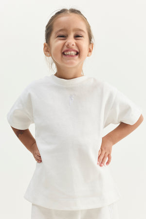 BE-SHIRT HIPHOP PETITE WHITE