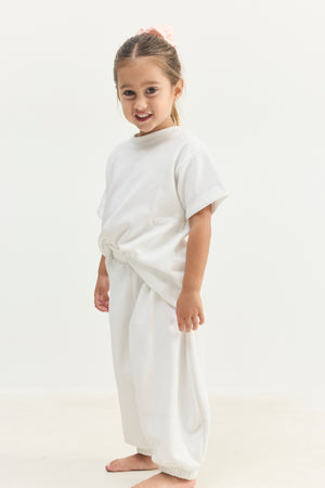 HIPHOP PANTS PETITE WHITE