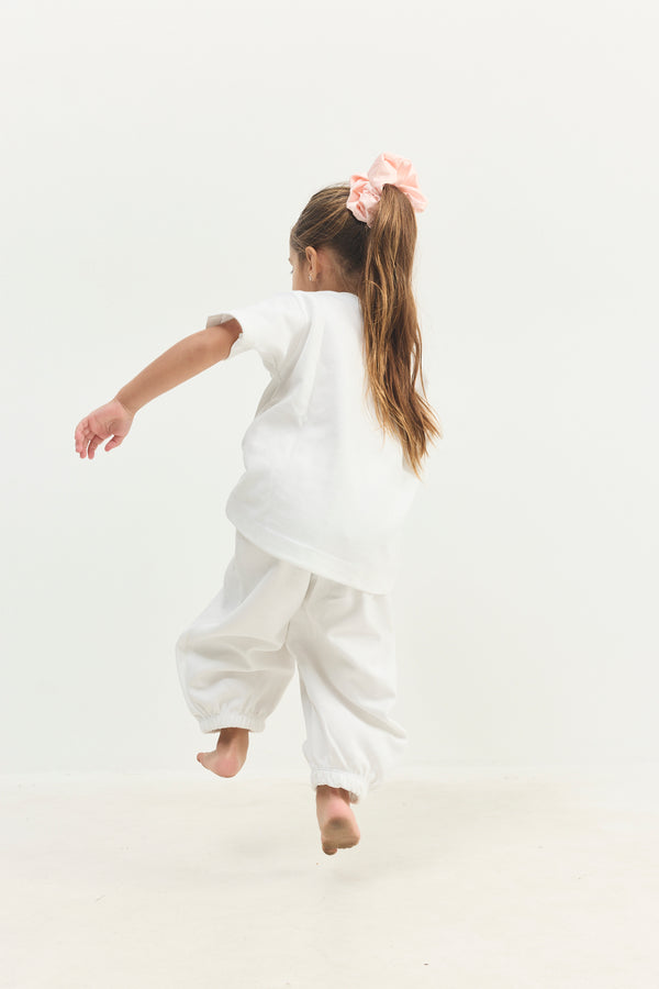 HIPHOP PANTS PETITE WHITE