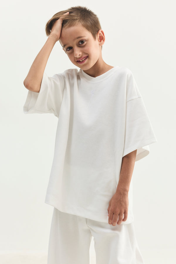 BOYS BE-SHIRT WHITE