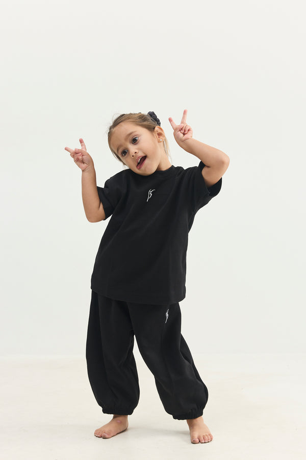 BE-SHIRT HIPHOP PETITE BLACK