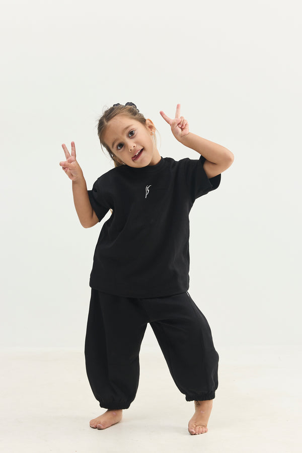 HIPHOP PANTS PETITE BLACK