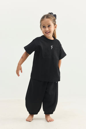 HIPHOP PANTS PETITE BLACK