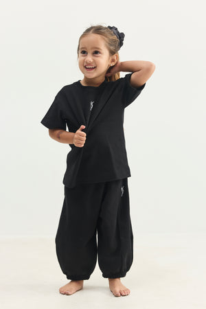 HIPHOP PANTS PETITE BLACK