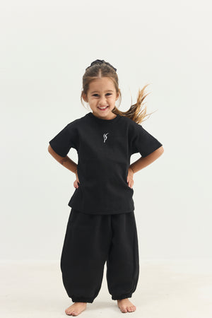 HIPHOP PANTS PETITE BLACK