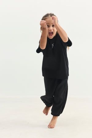HIPHOP PANTS PETITE BLACK