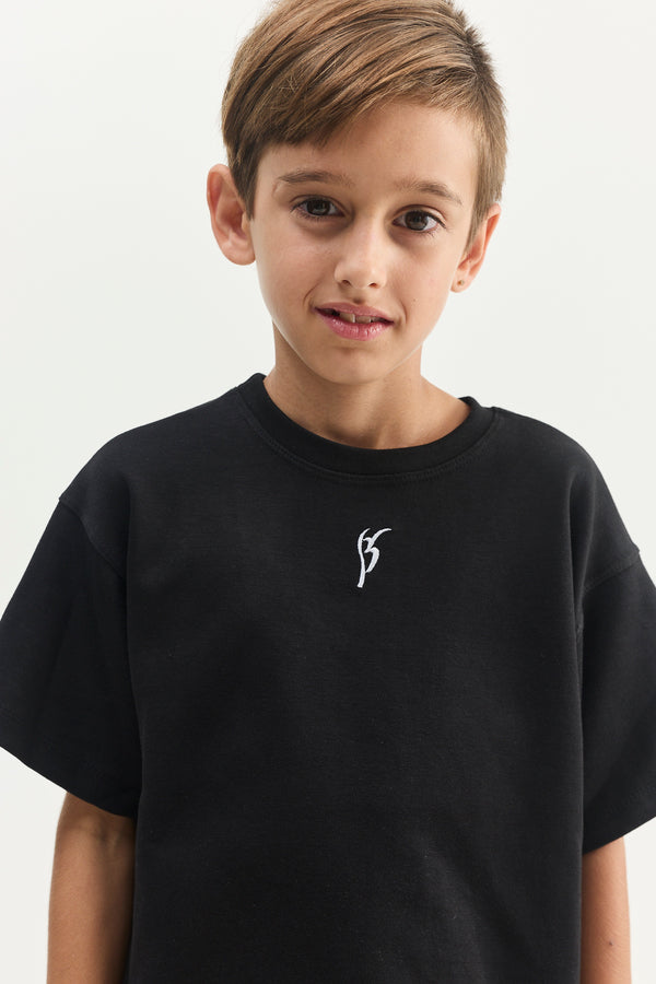BOYS BE-SHIRT BLACK
