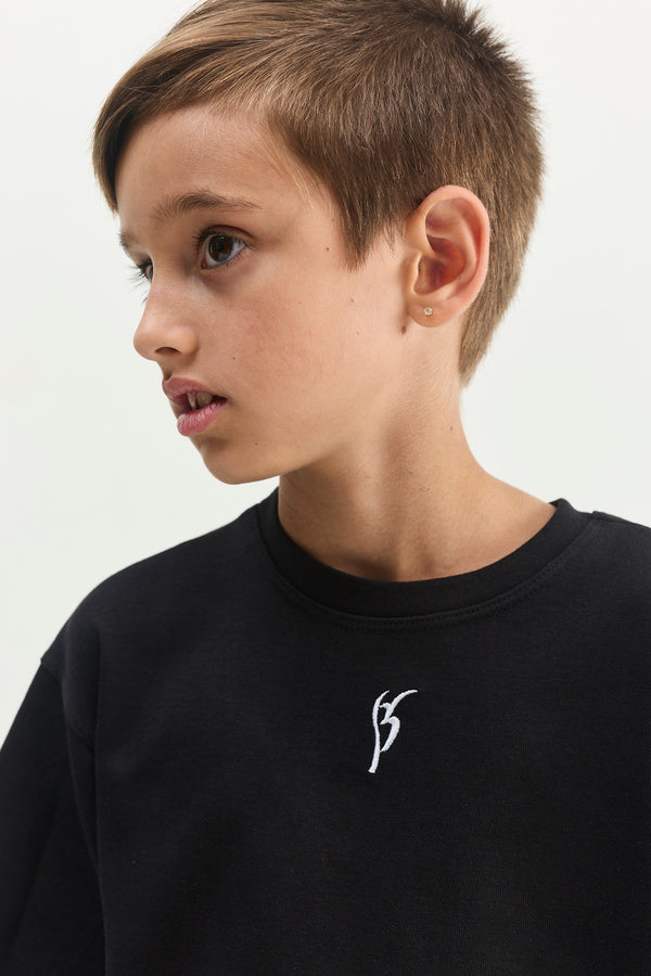 BOYS BE-SHIRT BLACK