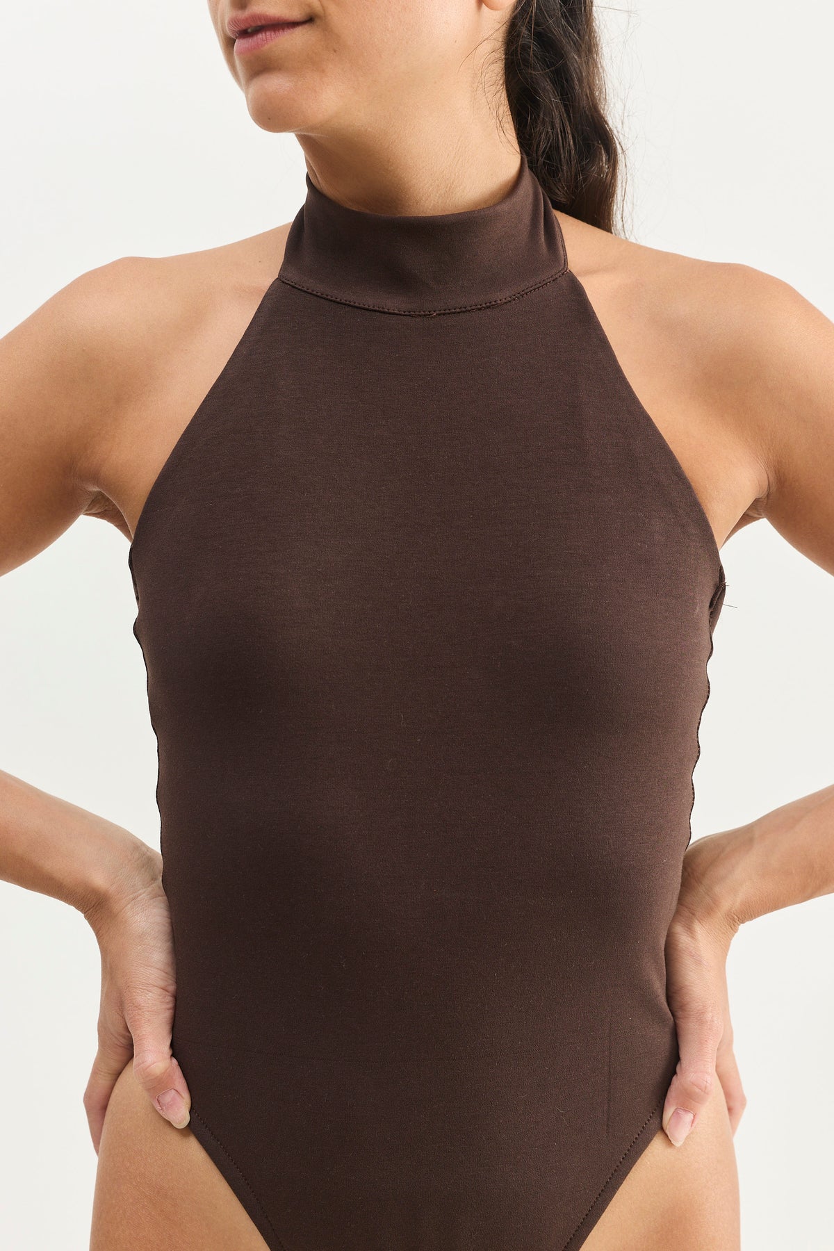 Kollar Rop KOLLAR BODYSUIT BROWN