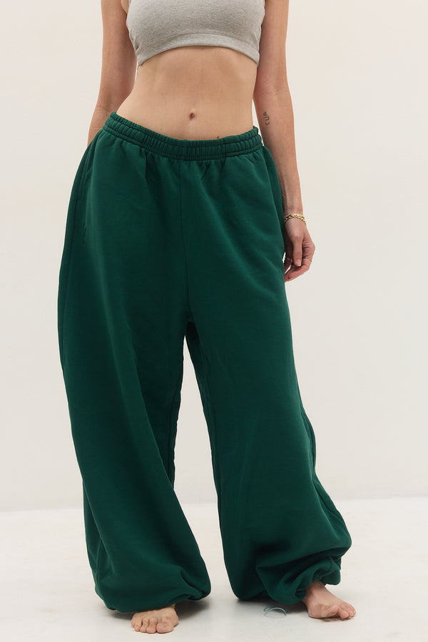 WIDE VERSATILE PANTS GREEN