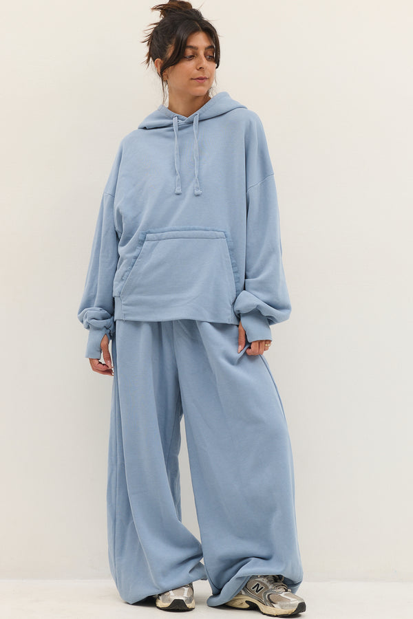 WIDE VERSATILE PANTS LIGHT BLUE