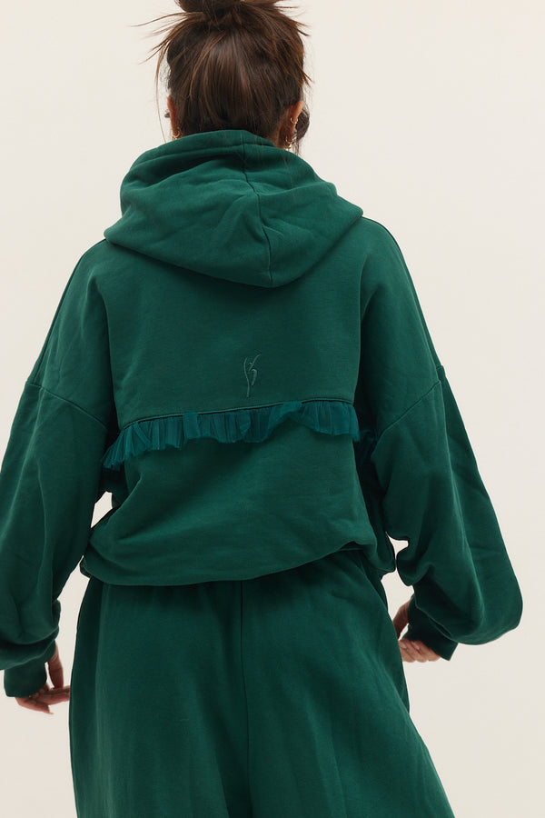 THE VERSATILE HOODIE GREEN