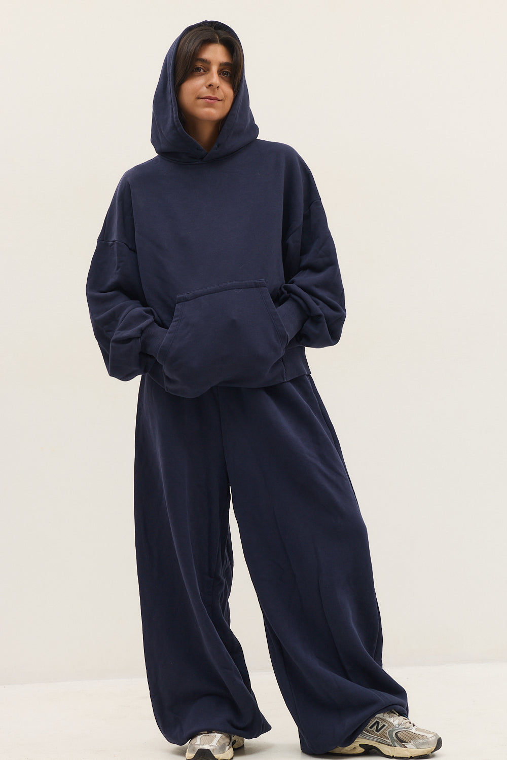 WIDE VERSATILE PANTS NAVY