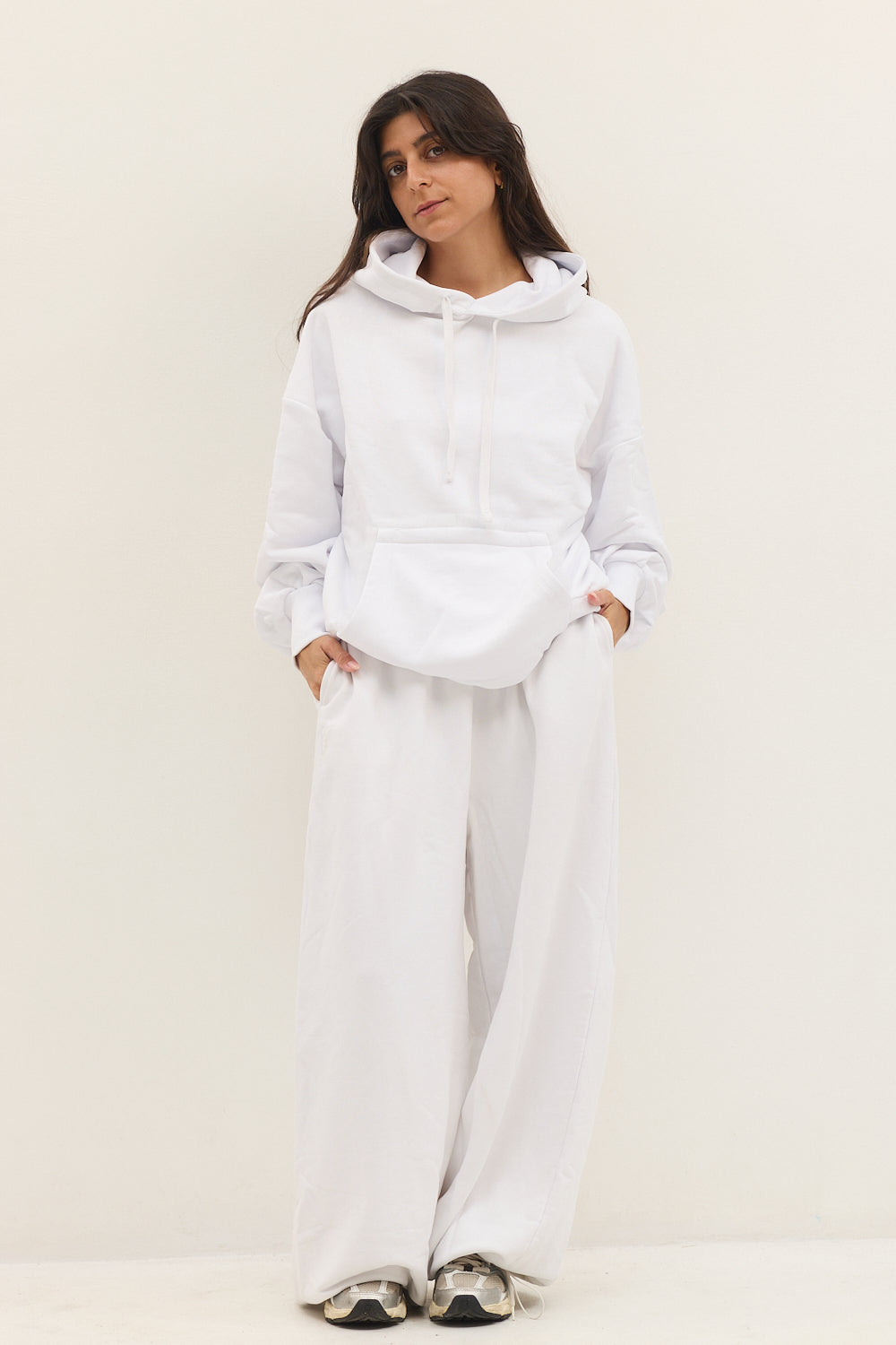 WIDE VERSATILE PANTS WHITE