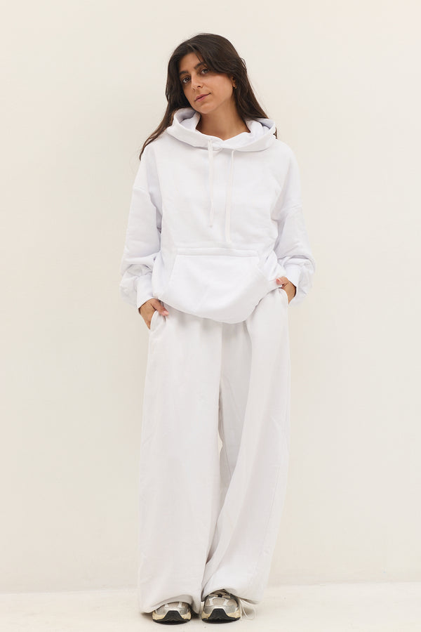 WIDE VERSATILE PANTS WHITE