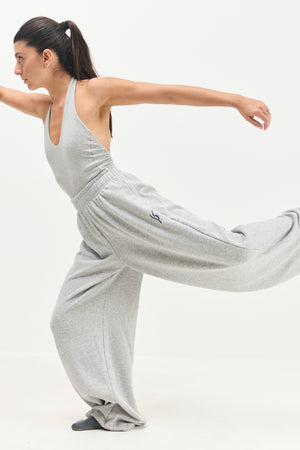 V BODYSUIT PROFESSIONAL GRAY