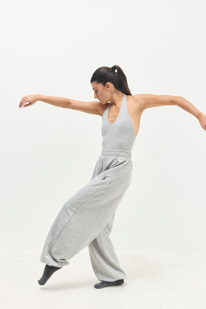 V BODYSUIT PROFESSIONAL GRAY